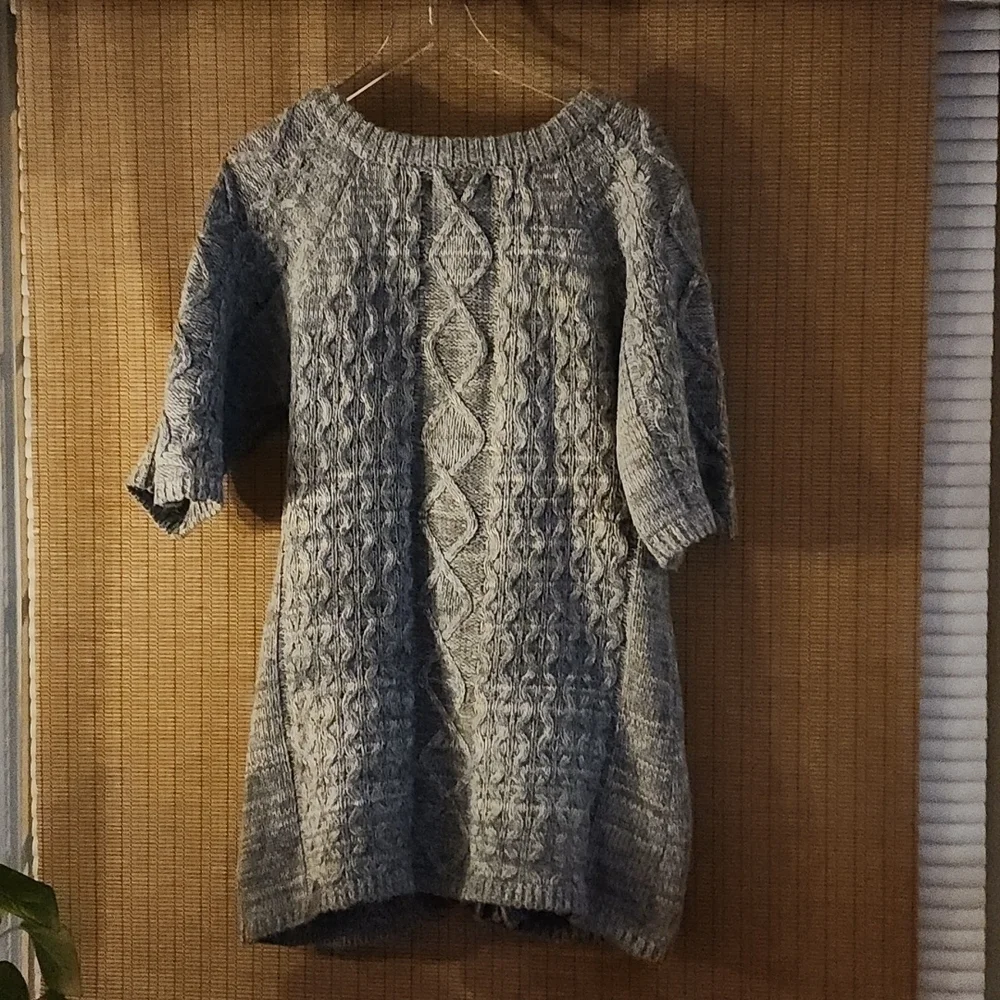 Rebel Long Thick Sweater Size Large - Picture 5 of 5